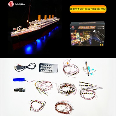 10294 (LED Lighting Kit + Remote only) Accessories Titanic