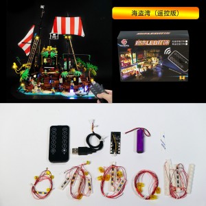 21322 (LED Lighting Kit + Remote only) Pirates of Barracuda Bay
