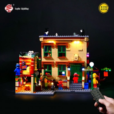 21324 (LED Lighting Kit + Remote only) 123 Sesame Street