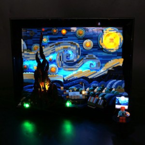 21333 (LED Lighting Kit + Remote only) Vincent Van Gogh - The Starry Night