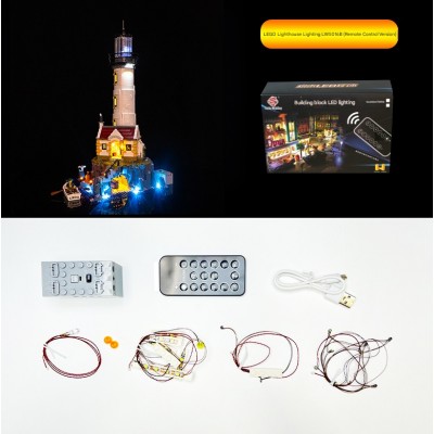 21335 (LED Lighting Kit + Remote only) Motorised Lighthouse