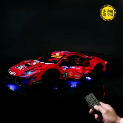42125 (LED Lighting Kit + Remote only) Ferrari 488 GTE 'AF Corse #51'