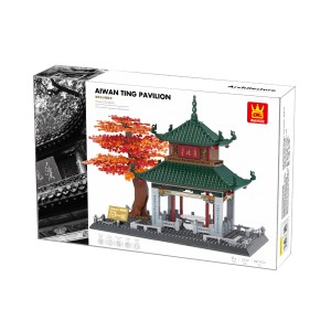 Wange 5230 Autumn-Admiring Pavilion in Hunan, China Building Block | 987 PCS