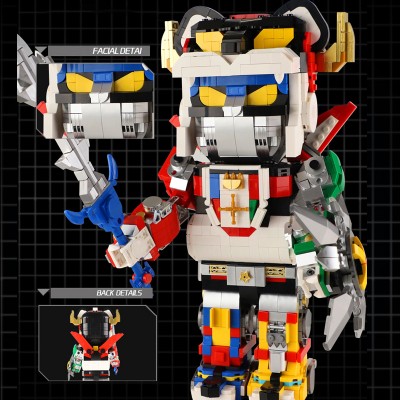 Wangao 188019 BearBrick Robot: Voltron Mechanical Violence Bear 400%