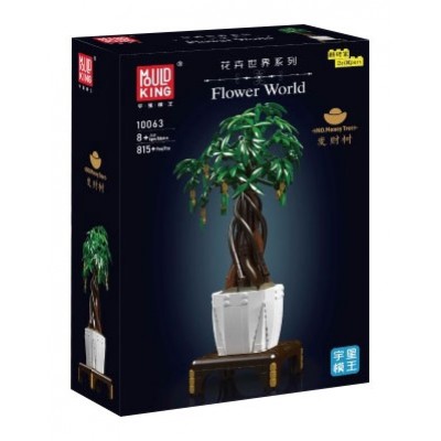 Mould King 10063 Flower World: The Money Tree Building Model Set | 815 PCS