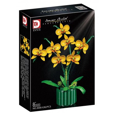DK 3008 Dancer Orchid Building Block | 636 PCS
