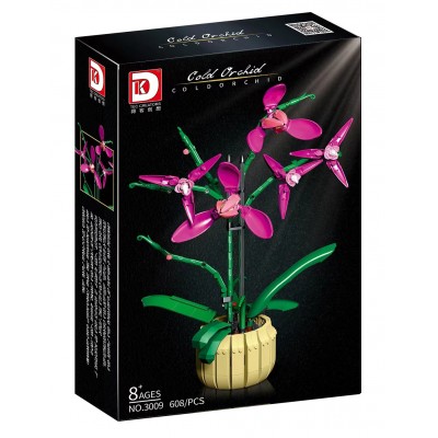 DK 3009 Cold Orchid Building Block | 608 PCS