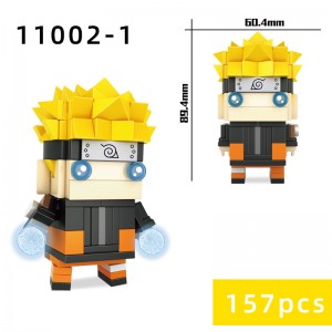 Hsanhe 11002-1 Naruto: BrickHeadz Naruto Uzumaki