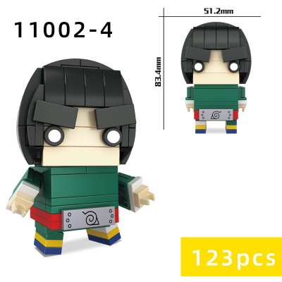 Hsanhe 11002-4 Naruto: BrickHeadz Rock Lee