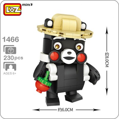 Loz 1466 Kumamon Bear