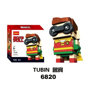 JiSi 6820 BrickHeadz: DC Super Heroes Robin