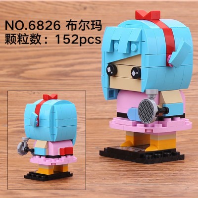 JiSi 6826 BrickHeadz: Dragon Ball Bulma