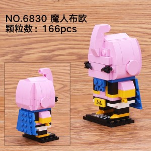 JiSi 6830 BrickHeadz: Dragon Ball Majin Buu