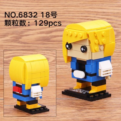 JiSi 6832 BrickHeadz: Dragon Ball Android 18