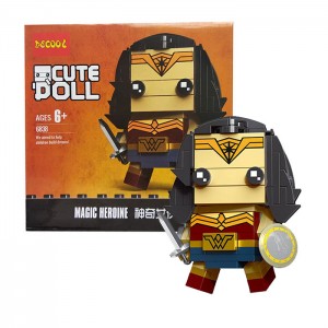 JiSi 6838 BrickHeadz: DC Super Hereos Wonder Woman