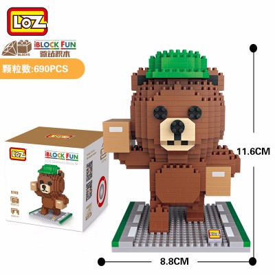 Loz 9749 Line Brown Bear Courier