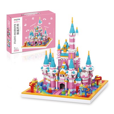 MoYu Block MY92031 Pink Rainbow Castle