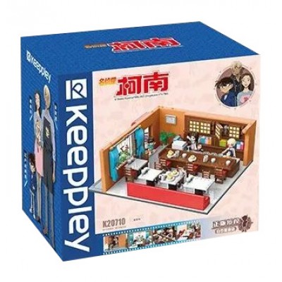 Keeppley K20710 Detective Conan: Poirot Cafe