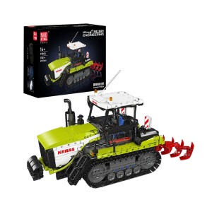 Mould King 17093 Remote-Controlled Tracked Tractor Building Set | 1,357 PCS