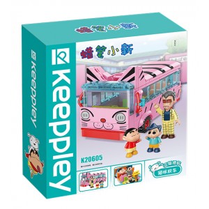 Keeppley K20605 Crayon Shin-chan: Kitty School Bus