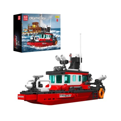 Mould King 10082 Fireboat Building Set | 315 PCS
