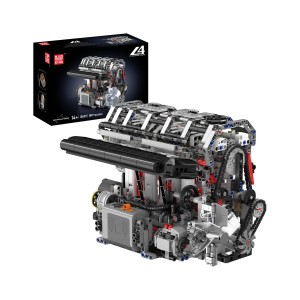 Mould King 10087 Motorised L4 Gasoline Engine Building Set | 1,787 PCS