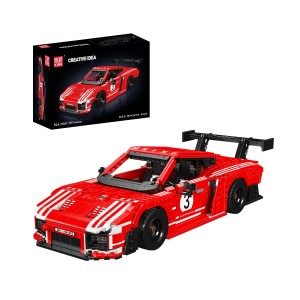 Mould King 10167 Porsche 935 Endurance Racing Car Model Building Set | 1,717 PCS