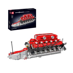 Mould King 10169 Italian Supercar V12 Engine Building Set | 3,472 PCS