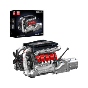 Mould King 10203 M Power V8 Engine & Gearbox Building Set | 1,169 PCS