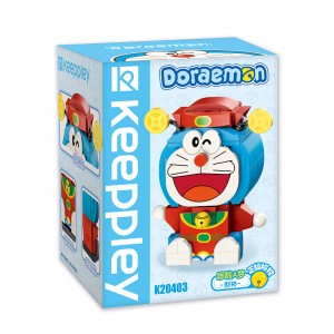 Keeppley K20403 Doraemon God of Wealth