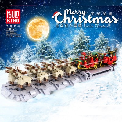 Mould King 10015 Christmas Santa Sleigh - MOC-32342