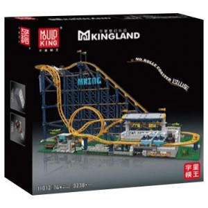 Mould King 11012 M Kingland: Motorised Roller Coaster Model Building Set | 3,024 PCS