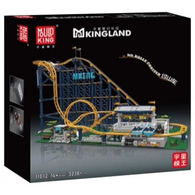 Mould King 11012 M Kingland: Motorised Roller Coaster Model Building Set | 3,024 PCS