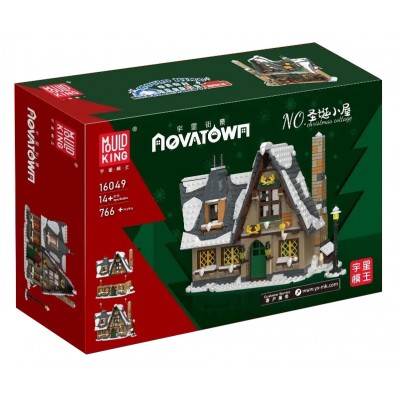 Mould King 16049 Novatown: Christmas Cottage Building Block | 766 PCS