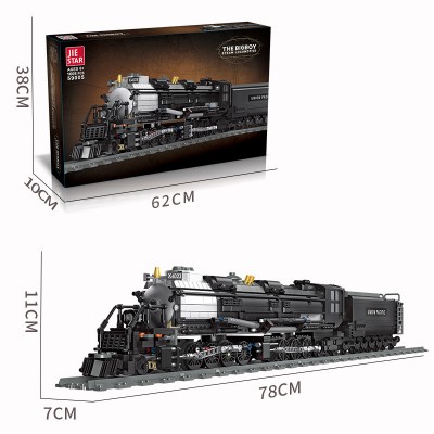 Jie Star 59005 The Big Boy Steam Locomotive Building Block | 1,608 PCS