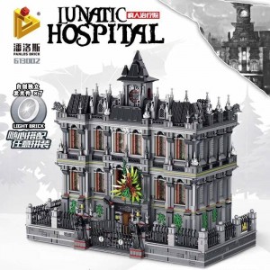 Panlos Brick 613002 Arkham Asylum Lunatic Hospital