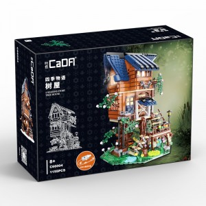 CaDa C66004 Four Seasons Tree House Building Block | 1,155 PCS