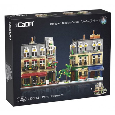 CaDA C66009W Paris Restaurant Building Block | 3,230 PCS