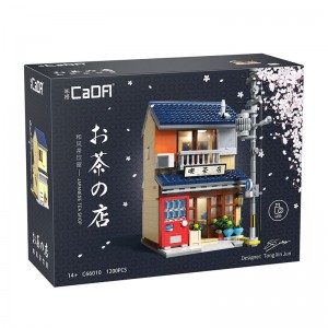 CaDA C66010W Japanese Style Tea House Building Block | 1,200 PCS