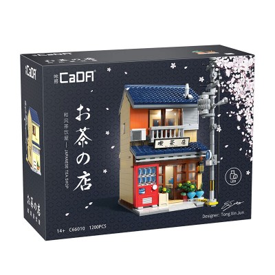 CaDA C66010W Japanese Style Tea House Building Block | 1,200 PCS
