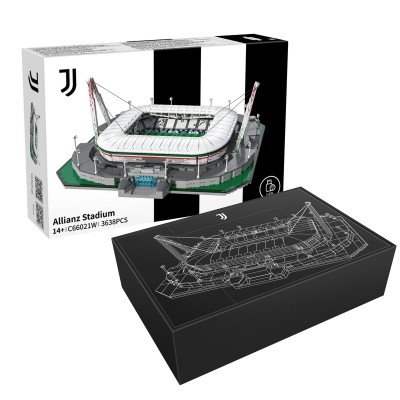 CaDA C66021W Juventus Allianz Stadium in Turin, Italy Building Block | 3,638 PCS