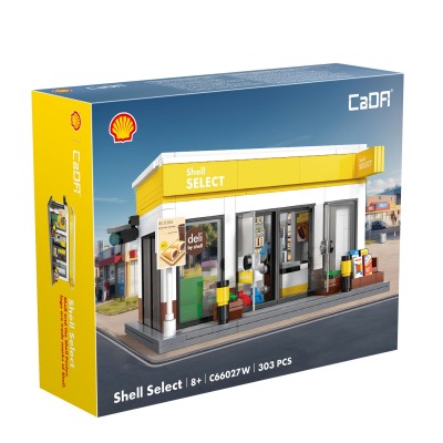 CaDA C66027W Shell Select Building Block | 303 PCS