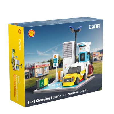 CaDA C66029W Shell Charging Station Building Block | 308 PCS