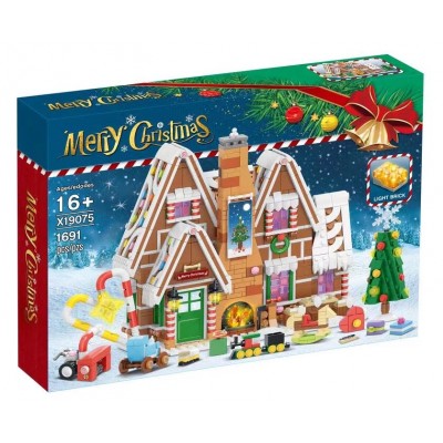 X19075 Gingerbread House Building Block | 1,691 PCS