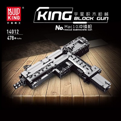Mould King 14012 American Ingram Mac-10 Submachine Gun Building Block | 478 PCS