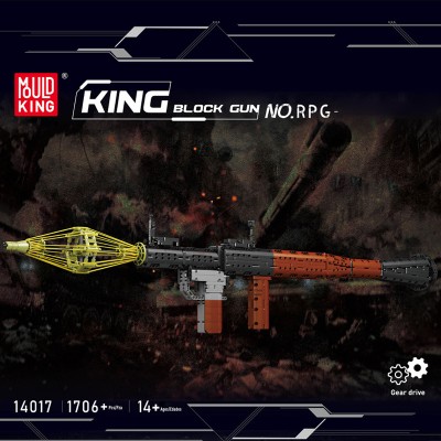 Mould King 14017 Rocket-Propelled Grenade RPG