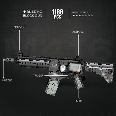 Reobrix 77004 M416 Assault Rifle Building Block | 1,188 PCS