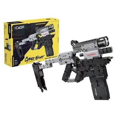 CaDA C81051 Cyberpunk 2077: G58 Submachine Gun Building Block | 800 PCS