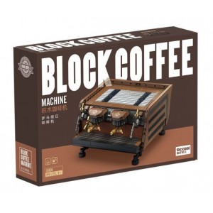 Decool 16806 Block Coffee Machine Series Roman Sunset Coffee Machine Building Block | 648 PCS