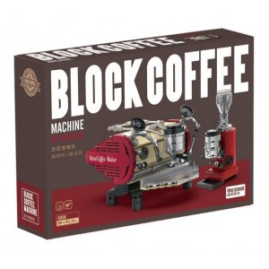 Decool 16808 Block Coffee Machine Series Sicilian Late Autumn Coffee Maker + Grinder Building Block | 691 PCS